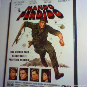 Cinema: dvd mando perdido. anthony quinn. alain delon. 124 min con libreto (seminuevo)
